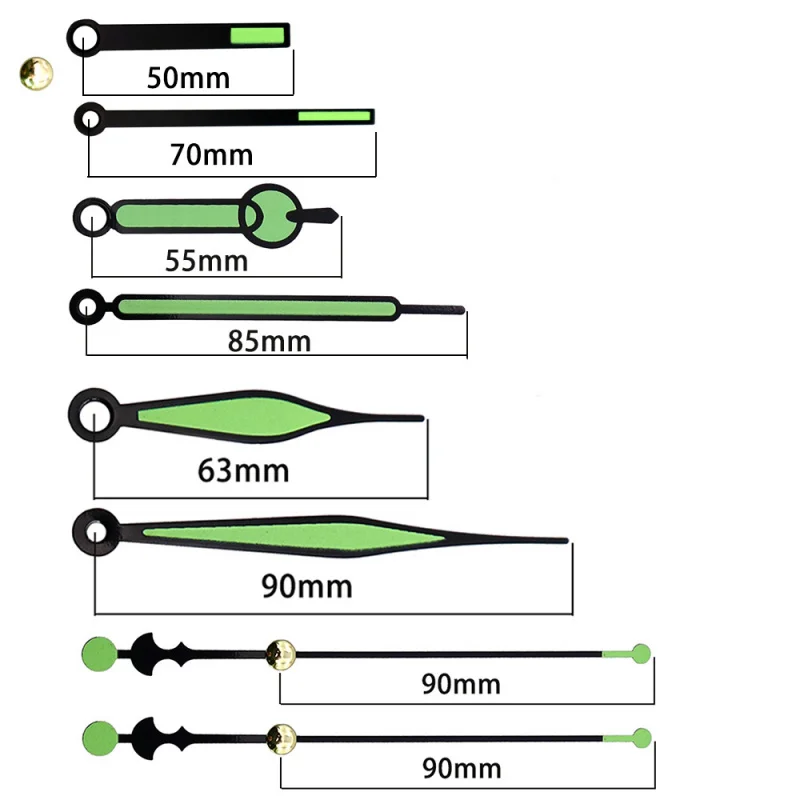 Mute Clock Movement Cross-Border in StockDIYWall Clock Accessories Crafts Clock with Pointer Quartz Movement