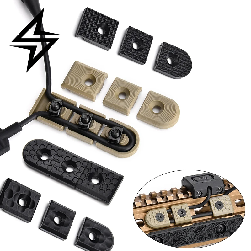 Tactical Switch Cable Manager For Optical Sight/Flashlight Combo Switch Mount Adapter Keymod System Rail Hunting Accessory