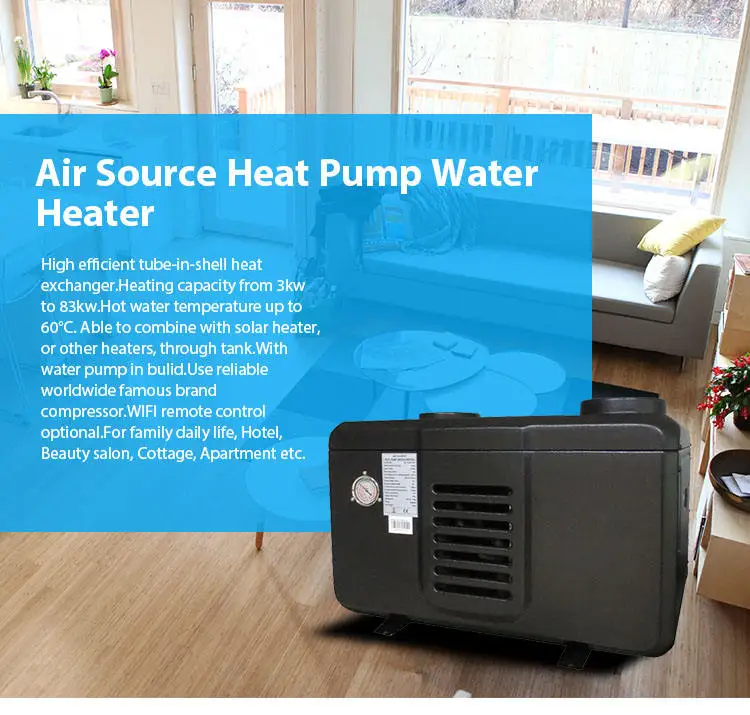 2026 Electric Tankless Water Heater for Outdoor & Garage Use App-Controlled Domestic Hot Water Heating Pump view 6