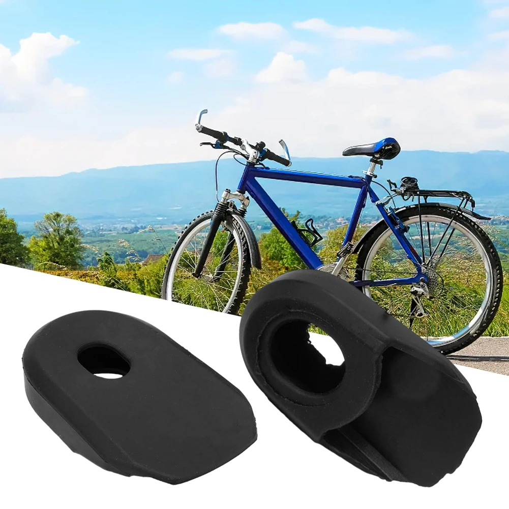 

2x Cover Bicycle Crank MTB Anti-stretch Cap Crankset Mountain Bike Protector Case Road Bike Hot New Pratical High Quality