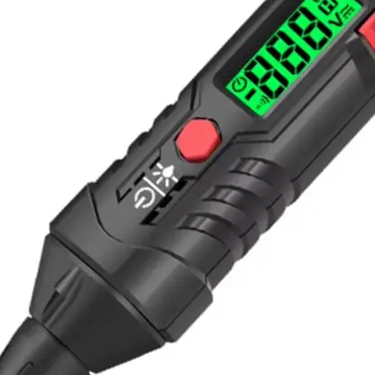 /Compact /Voltage /Testing Pen 12-1000V With Flashlight And Buzzer For Household Vehicle Industrial Electrical Wire Detection To
