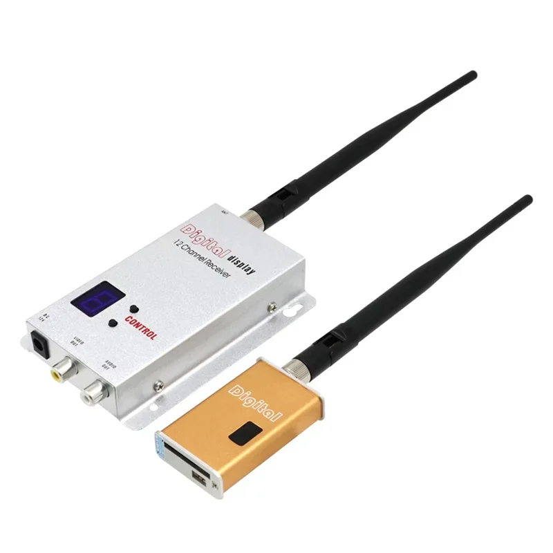 

ELECT-FPV 1.2G 5000Mw 5W FPV Video Sender 1200Mhz Audio Video Wireless Transmitter For Rc FPV