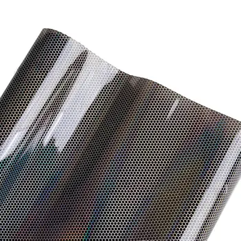 50-300公分汽車大燈尾燈燻黑乙烯基蜂窩狀大燈膜貼紙燈膜易貼汽車造型裝飾 8 最佳銷售 尾燈燻黑膜 - №7