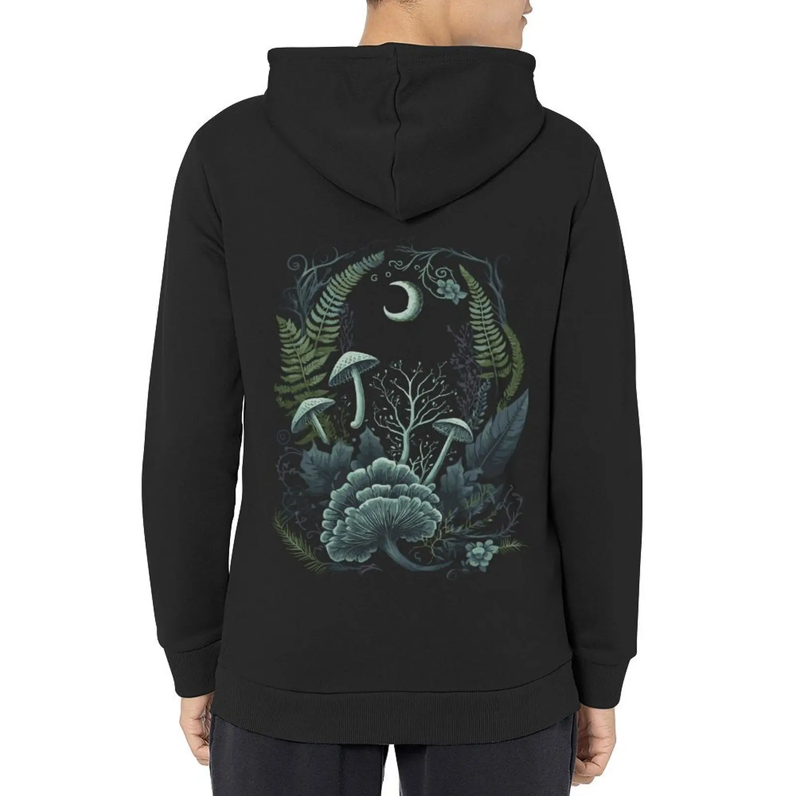 

Witchy Botanical Art Hoodie mens clothes graphic t shirts men men's clothing men's autumn clothes hoodie men