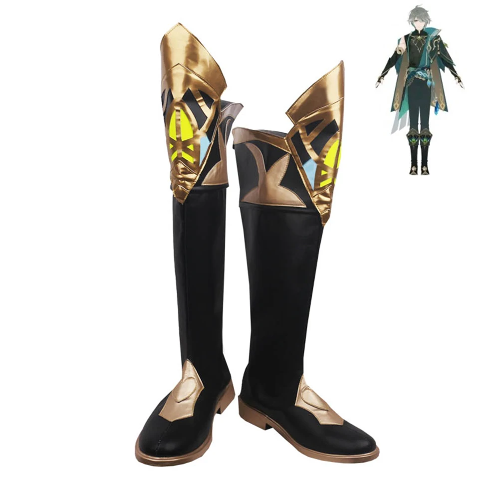 

Genshin Impact Alhaitham Shoes Cosplay Men Boots