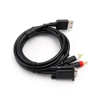 1.8M DC Game Console To VGA-BOX Cable for SEGAS DC128 Connection Monitor Cable TV Audio and Voice Cables