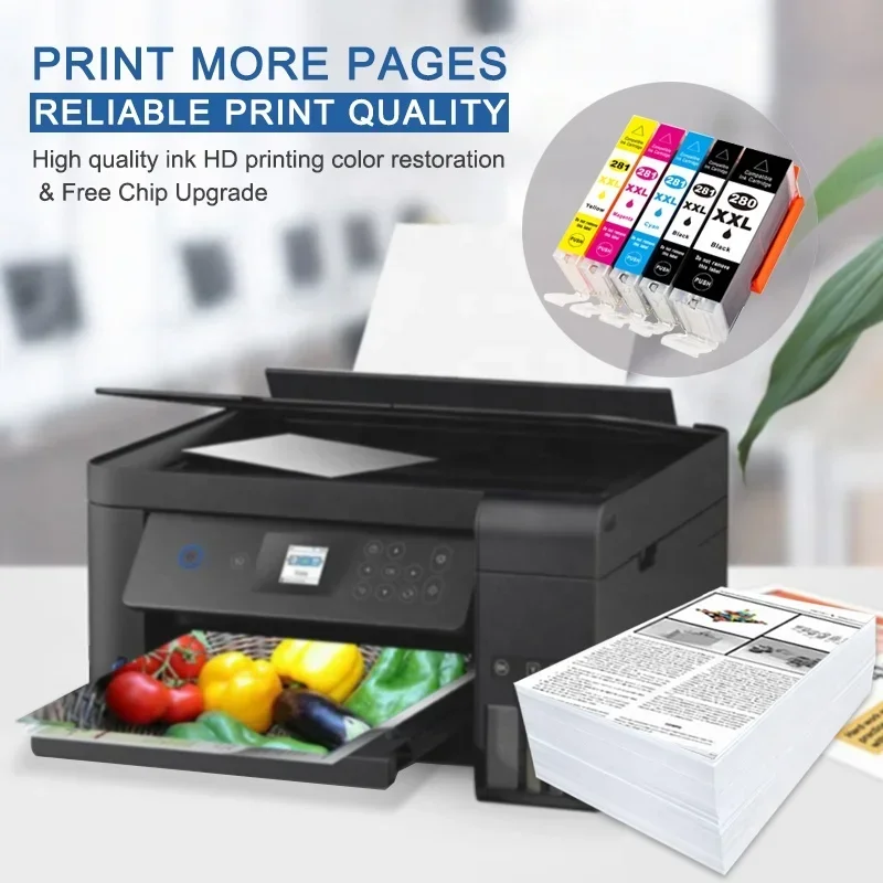 Prospect T02Y1 T02Y2 T02Y3 T02Y4 Premium Color Compatible Inkjet Ink Cartridge For Epsons WorkForce Enterprise WF-C21000 Printer