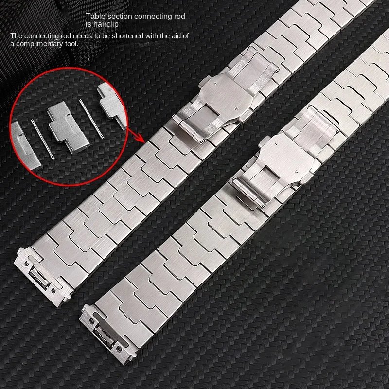 21mm quick release bracelet for Santos 39.8mm watch WHSA0007 WSSA0009 Whsa0010 Cartier Santoz stainless steel strap band chain