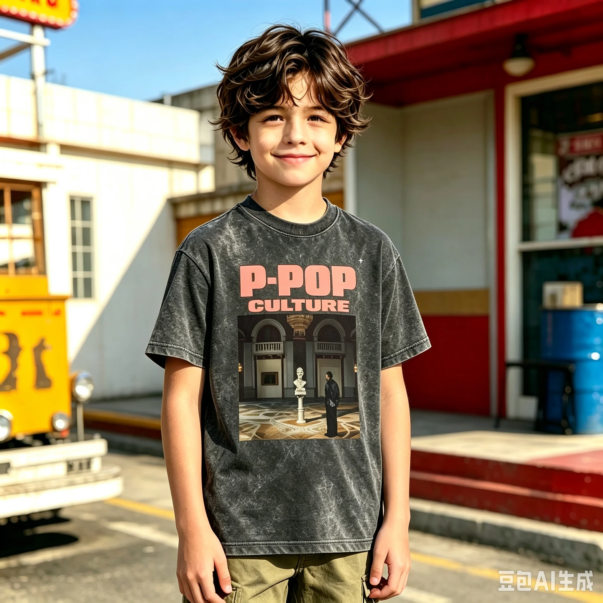 1pc Rapper Karan Aujla P-POP Culture Tour 2026 Graphic T Shirts Washed Kid Men Women's High Quality Loose Casual