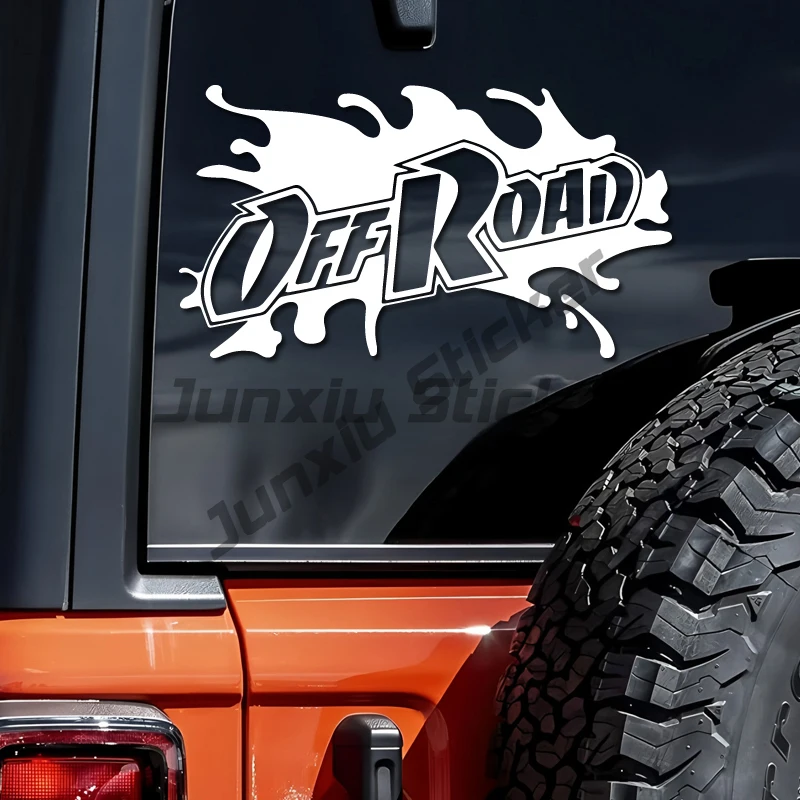 

Cool Off-road Splash Ink Creative&funny Stickers for Cartoon Fans&lover,high Quality for Car Trucks Motorcycles &laptops