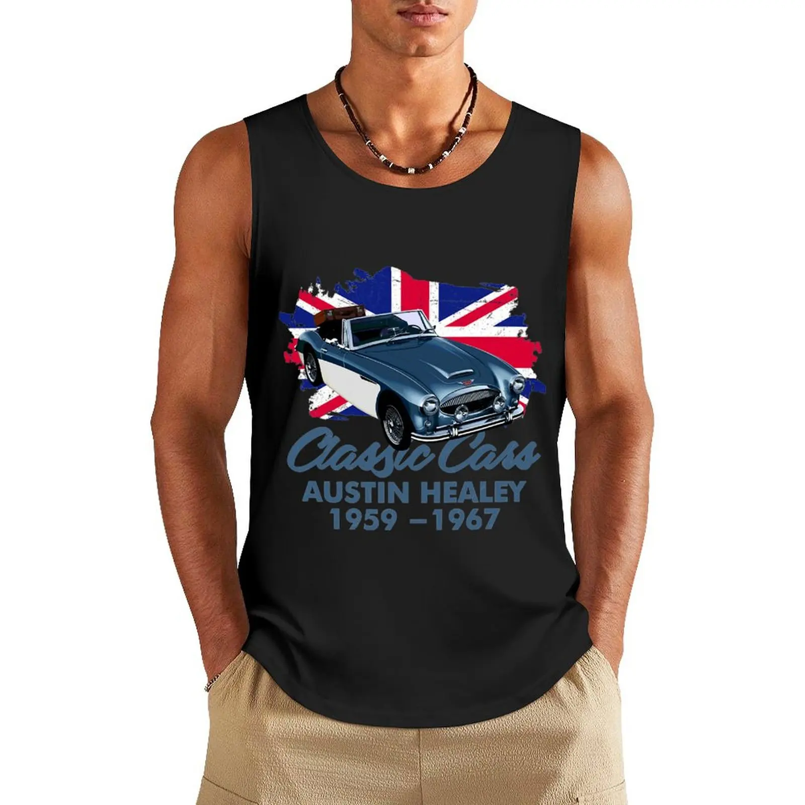 Austin Healey T-ShirtClassic Cars Austin Healey 1959 - 1967 Tank Top gym clothing Body man