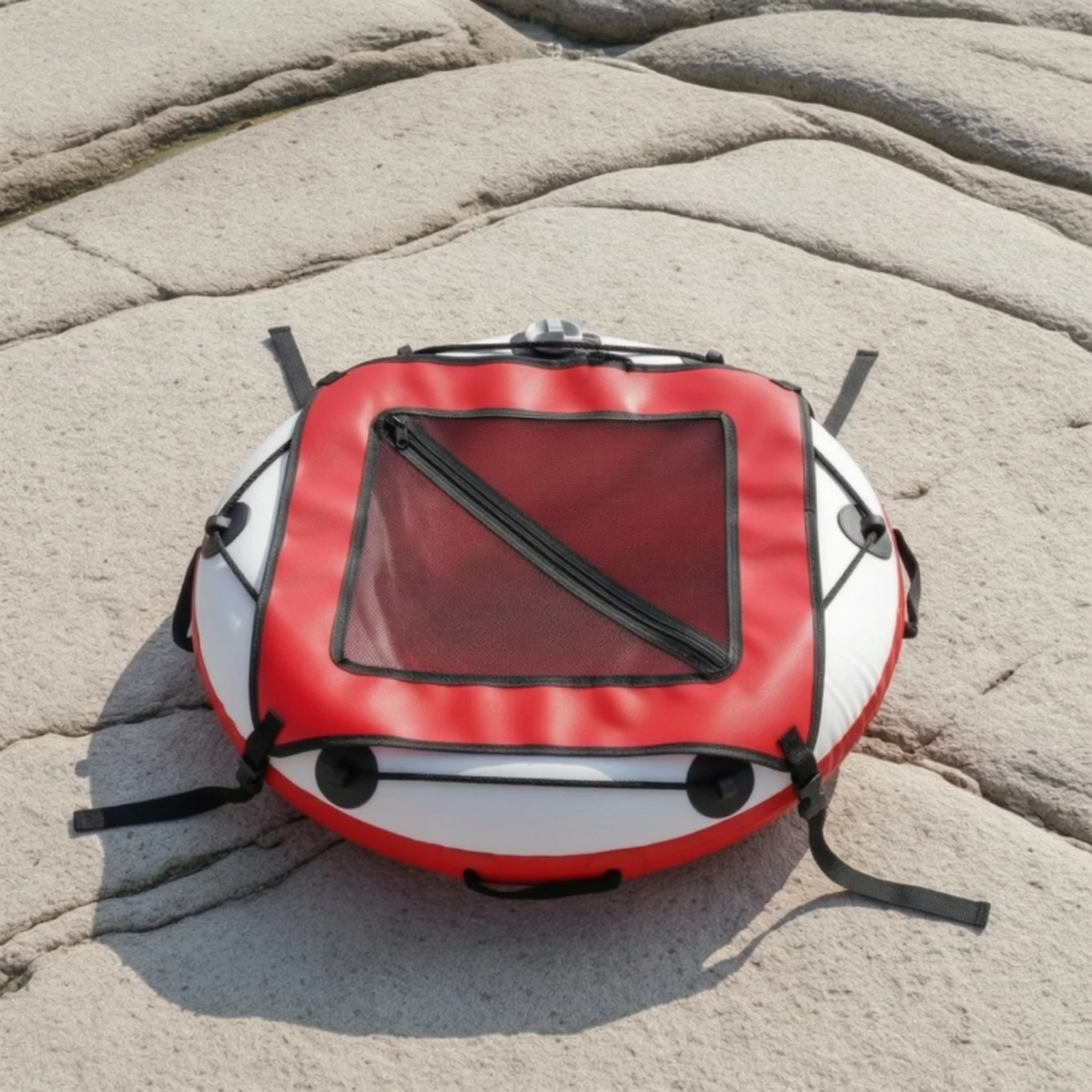 Inflatable Diving Buoy Lightweight Dive Buoy with Handles Marker Buoy Compact Safety Equipment Reliable for Freedivers