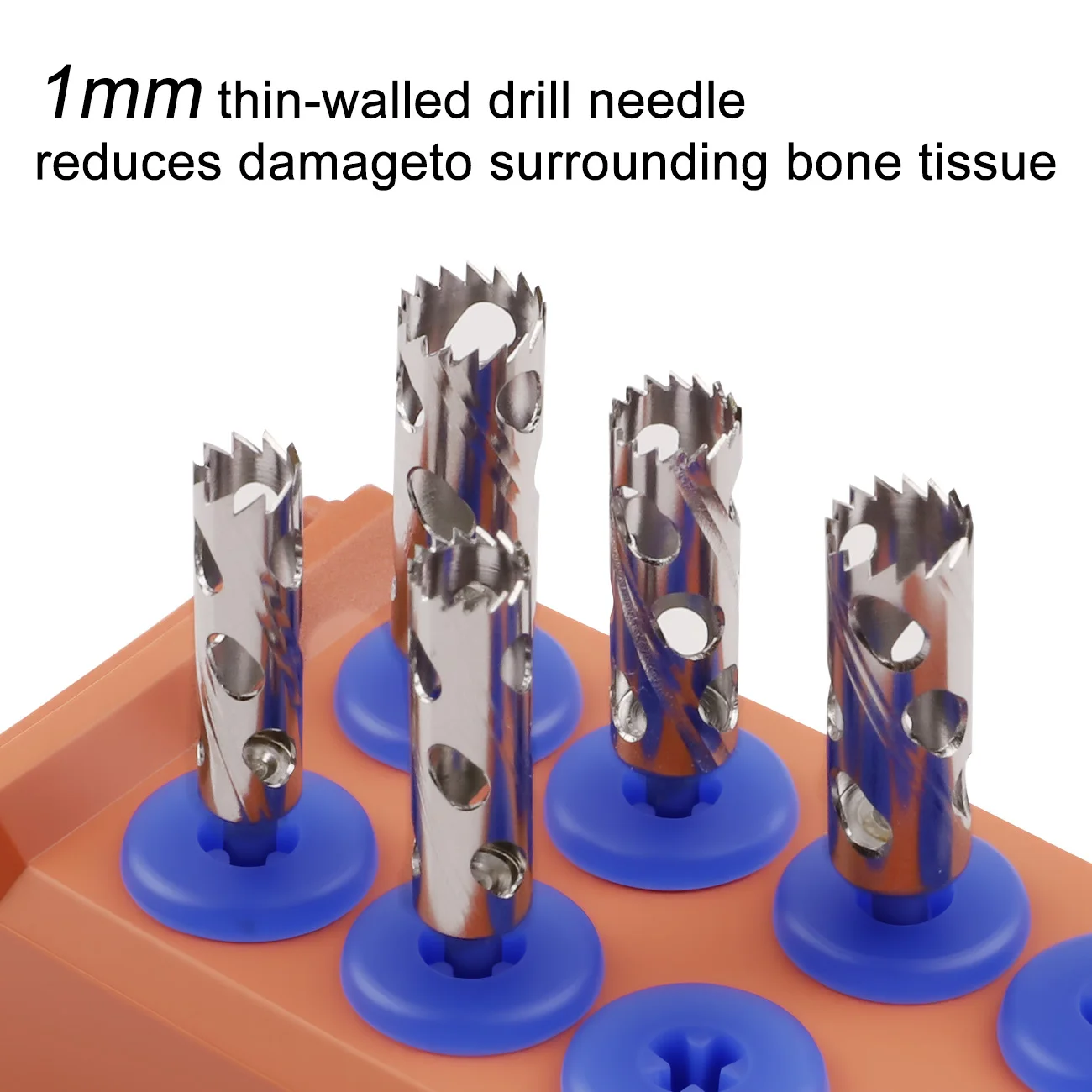 Dental Implant Drills 4.5/5.0/5.5/6.0/6.3MM Dental Implant Long Trephine Bur Tissue Punch Saw Bone Trephines Drills