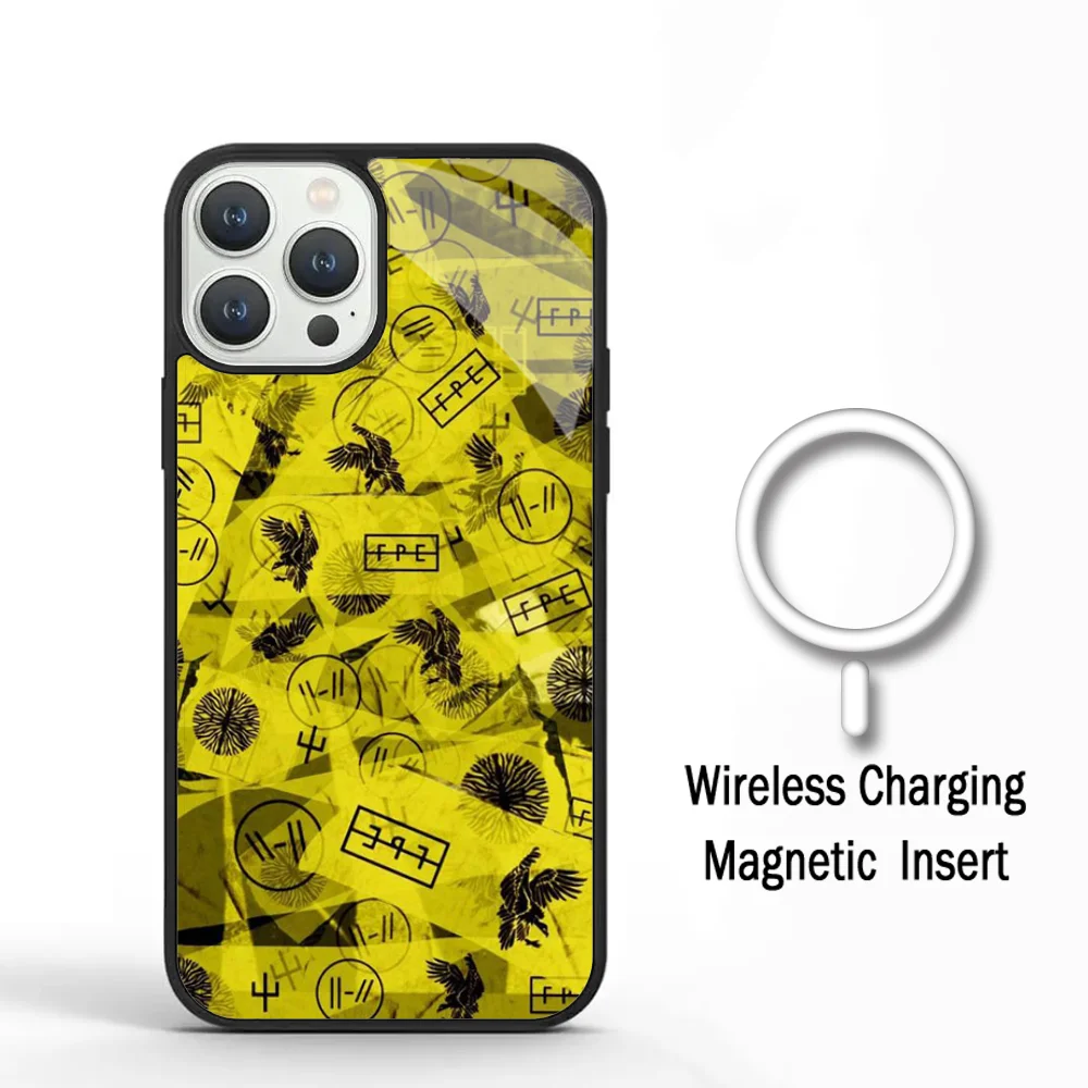 

21 Art Pilots Phone Case For IPhone 11 12 13 14 15 Plus Pro Max Mirror Acrylic Cover For Magsafe Wireless Charging