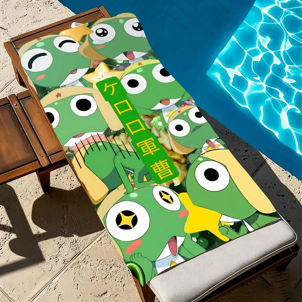 Anime K-Keroro Gunso Towel Towel beach towel, quick drying absorbent bath towel for Swim,Gym,Camping,Outdoor hot