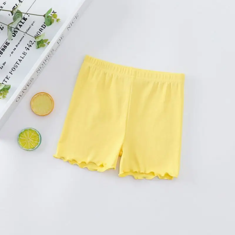 Girls Shorts Summer Cotton Safety Pant Kids Underwear Girls Briefs Short Beach Pants Kids Girls Short Leggings For 3-14 Years