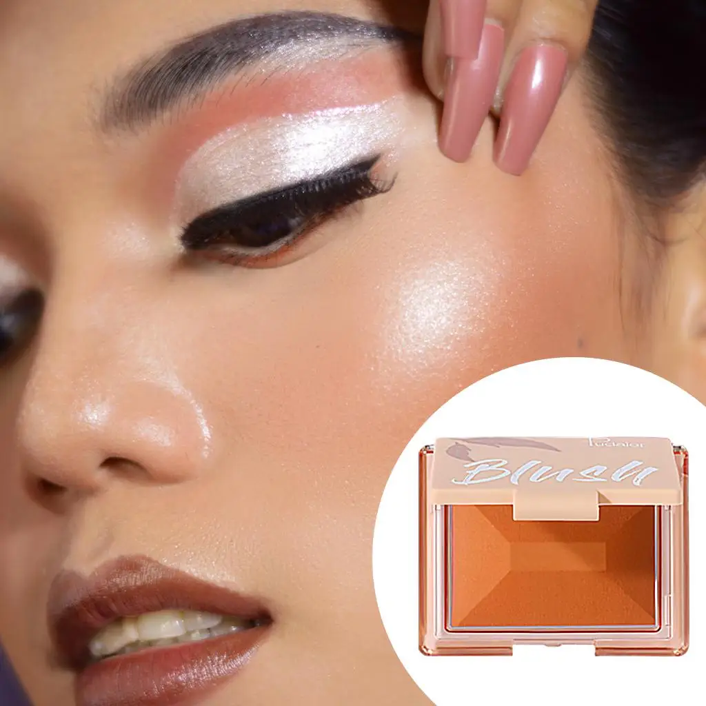 Single Color Blush Improve Complexion Eye Shadow Contour Blush for Cheeks