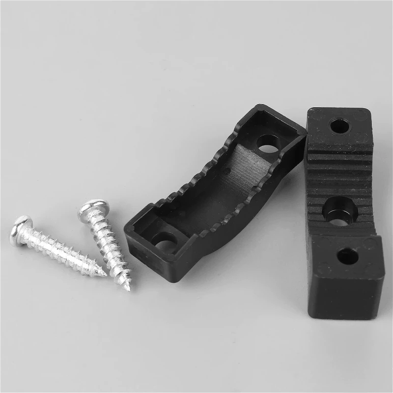 YX-1 YX-2 YX-3 Black/White Nylon Round Double-entry Cable Clamp Cable And Wire Fasteners Cables Ties Mounting Brackets
