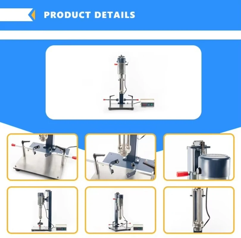 Afbeelding 5: Laboratoriummengapparatuur, maalmachine, dispergeermachine voor laboratorium