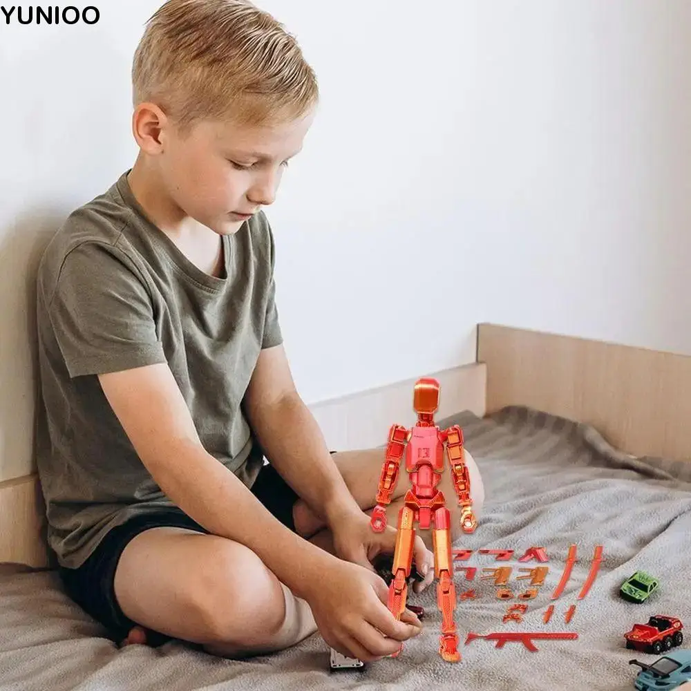 

Multi-Jointed Doll 13-joint Tool Toy Model Doll Dummy 13 3D Printed Action Figure Movable Novelty toys 3D Printed Mannequin