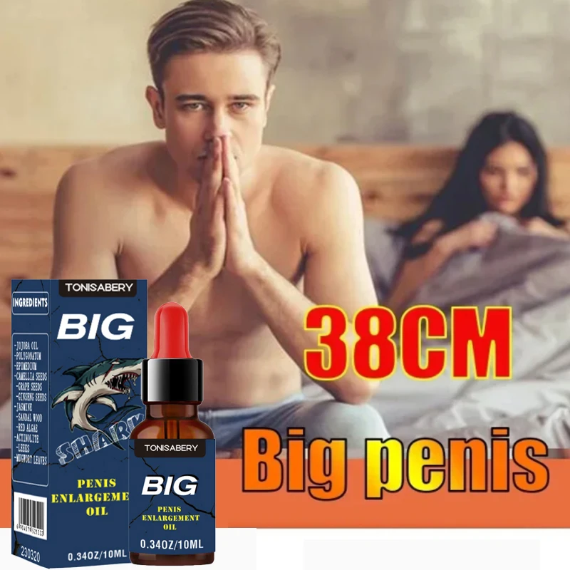 Penis growth thickening enlargement oil for Enhance male Bigger Dick Accelerates Penile Erectile oil Sex toys adult