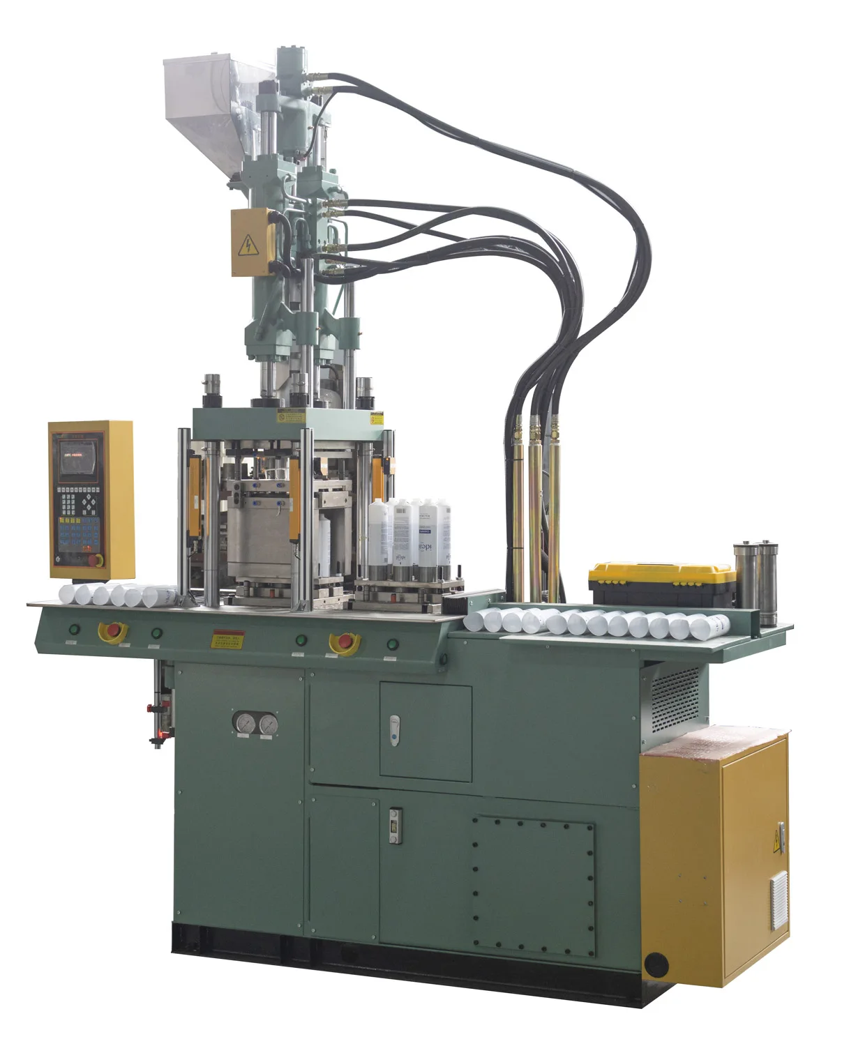 Toothpaste semi-laminated tube production line