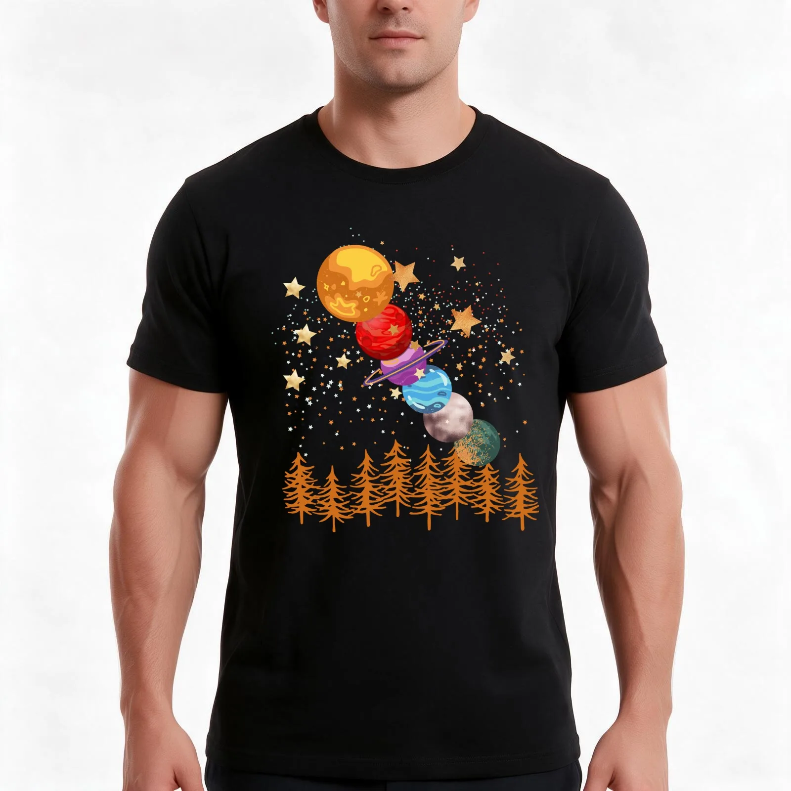 Many Lands Under One Sun T-Shirt, Summer Casual Cotton Tee, Oversized Streetwear Tops, Vintage Graphic Print, Unisex Men Women