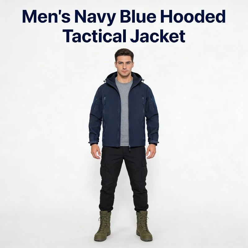 

2026 New Men's Softshell Jacket Resistant Windbreaker for Urban & Outdoor