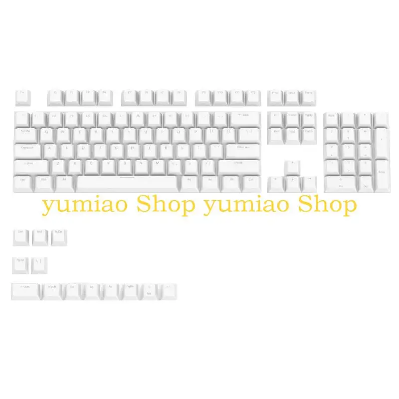 587B OEM Profile Keycaps with Enhances Visual Anti Wear Coating Typing Comfort