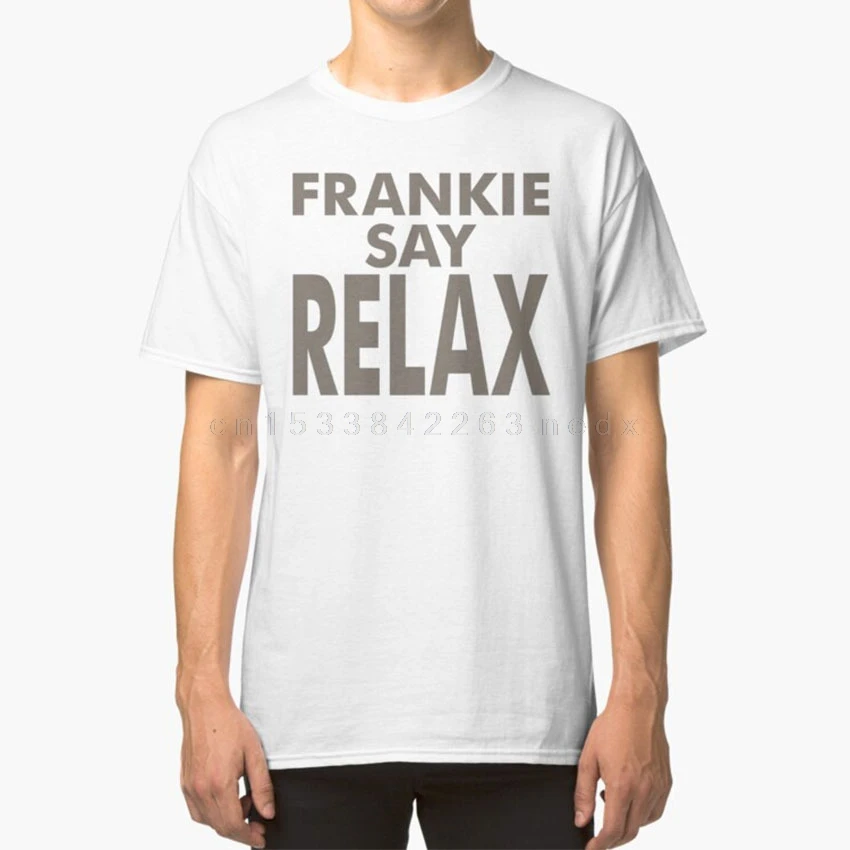 Frankie Say Relax T-Shirt Ross Ross Geller David Schwimmer Rachel Rachel Green Jennifer Aniston Frankie Say Relax Relax Frankie