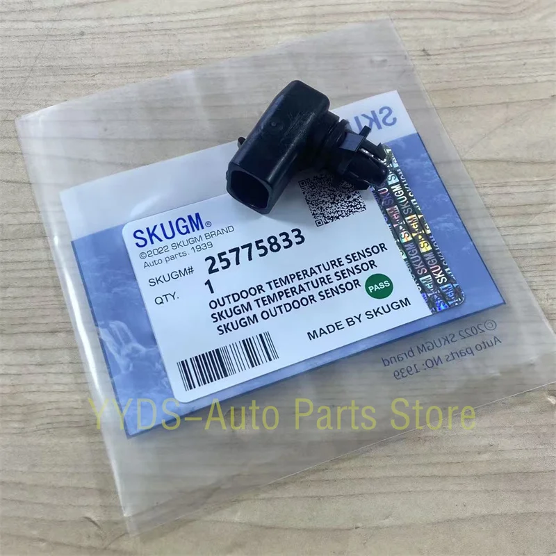 25775833 2PINS Outside Air Ambient Temperature Sensor Assembly For Chevrolet Cruze Sonic Equinox Impala Trax GMC Pontiac Opel