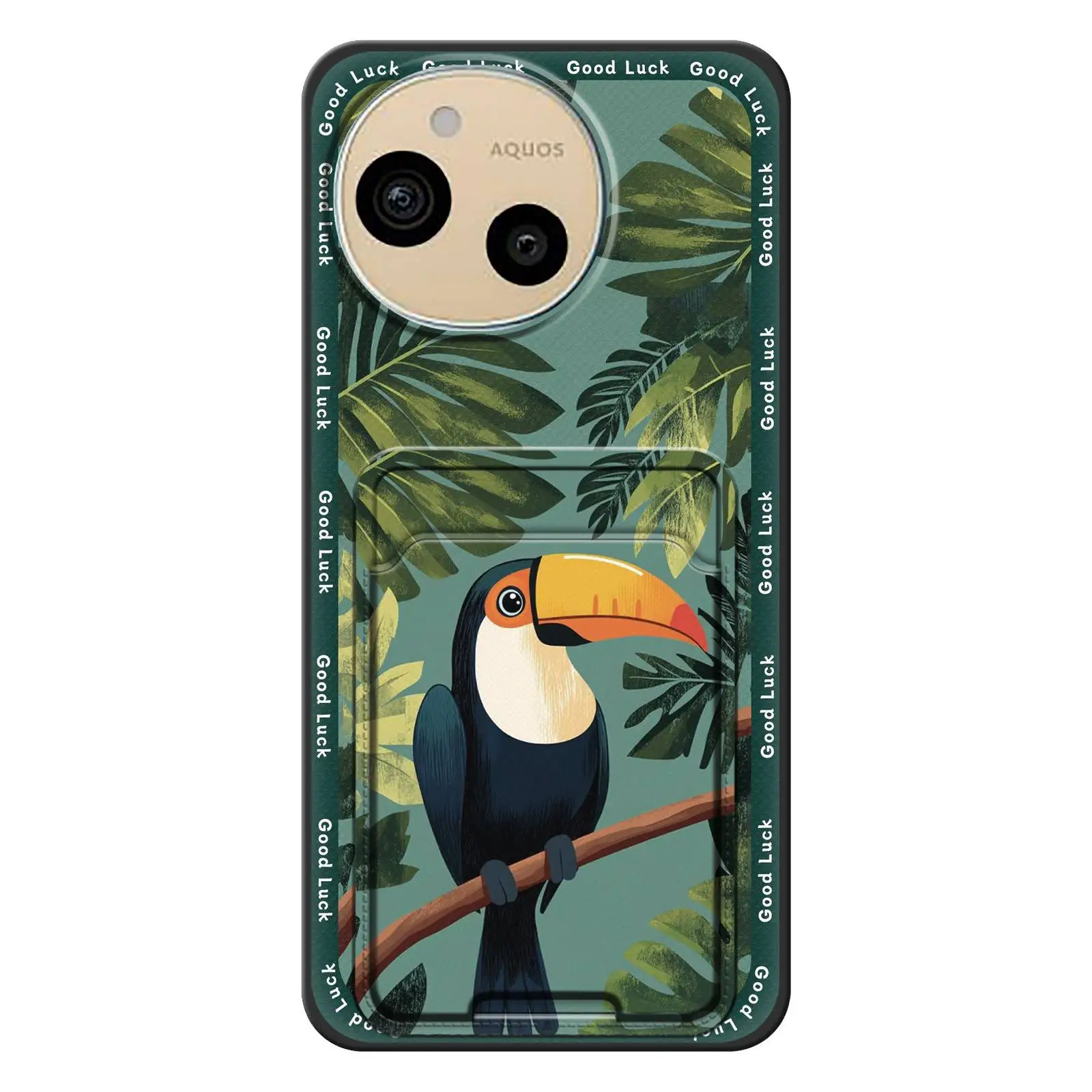 حافظة هاتف واقية من البولي يوريثان لهاتف Sharp Aquos Sens9/SHG14/SH-53E حافظة بطاقات لطيفة تغليف كامل غطاء مقاوم للأوساخ جرافيتي #6