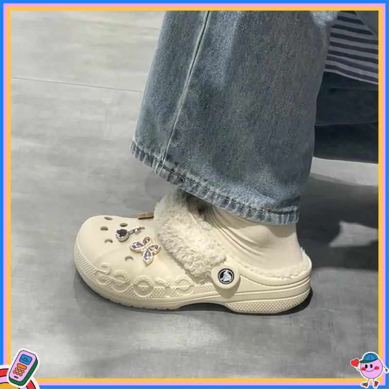 ملابس منزلية شتوية دافئة متكاملة أحذية شعر Beiya، أحذية قطنية خفيفة الوزن للأزواج من الذكور والإناث