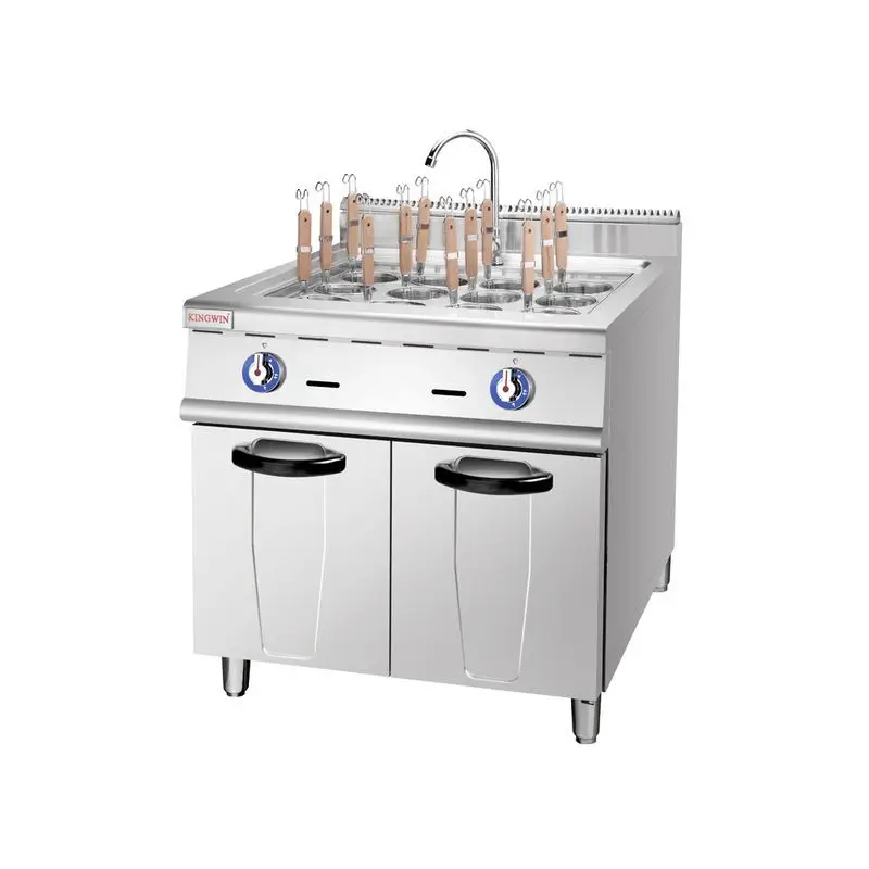 

Vertical, gas, noodle stove, electric pasta stove, cabinet seat, commercial