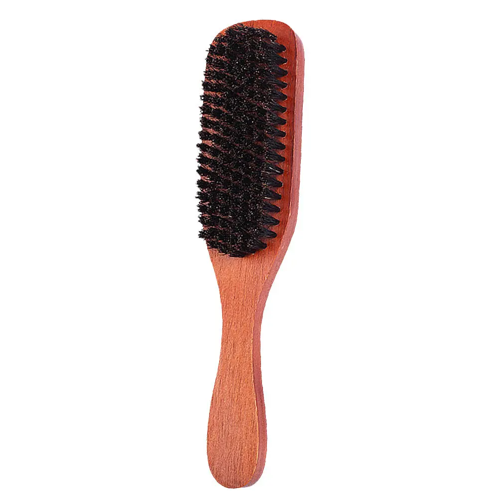 

Premium Hairbrush with Boar Bristles Solid Wood Comb for Hair Extension Styling Professional Salon Hair Beauty Tool