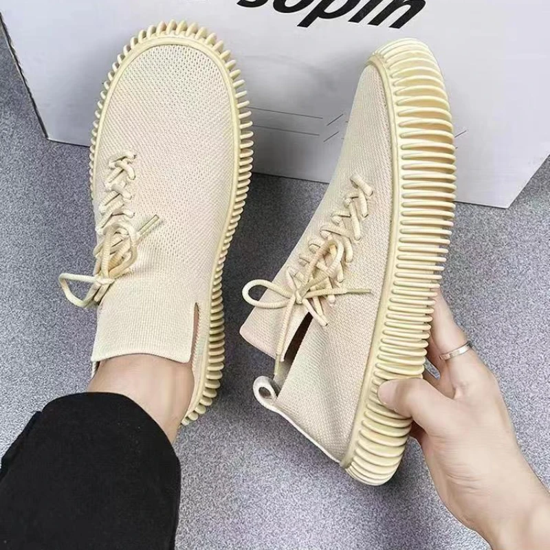 

Бежевые дышащие сетчатые верхние мужские повседневные кроссовки по низкой цене, дешевые жидкостные прогулочные стильные легкие спортивные туфли для мужчин