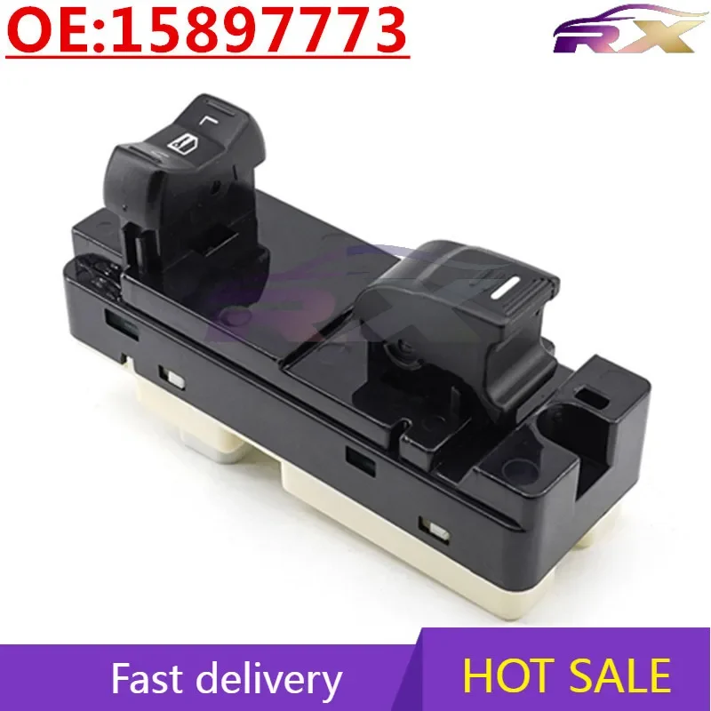 NEWM:15897773 Power Window Master Control Switch For 2004-2012 Chevrolet GM