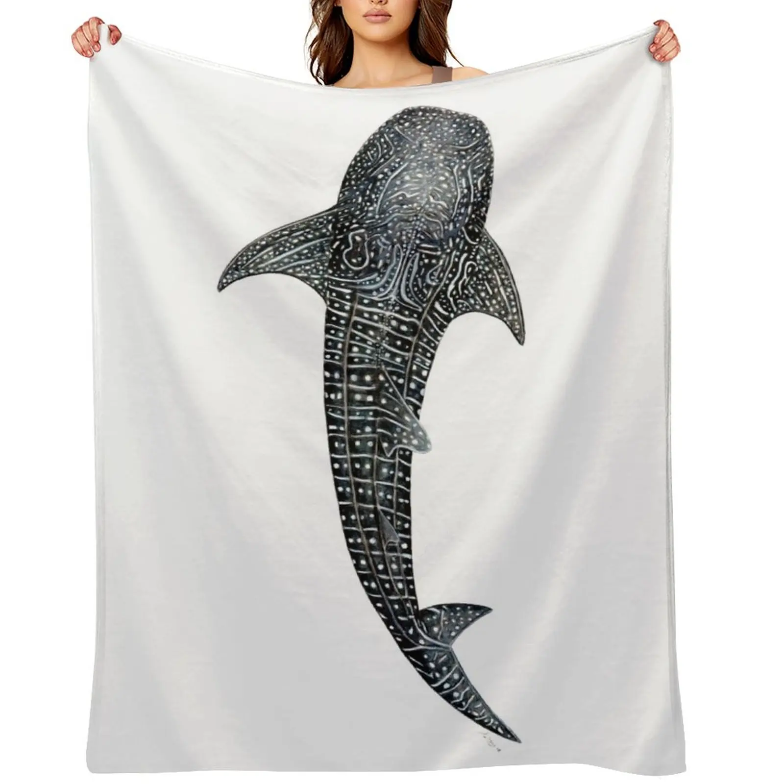 

Whale shark for divers, shark lovers and fishermen Throw Blanket Sofa Stuffeds Bed Fashionable Single Blankets