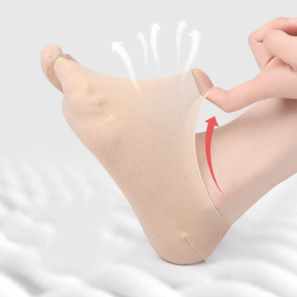 

Toe Splitter Corrector Foot Alignment Socks Shoes Braces Bunion Hallux Separator Straightener Women Toe Isolation Pad