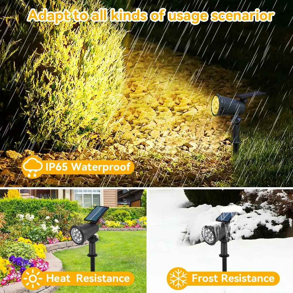 3 قطعة 9LED أضواء الحديقة الشمسية في الهواء الطلق زاوية مقاومة للماء قابل للتعديل الإضاءة مصباح حديقة الفناء الخلفي فناء درب مصباح ديكور