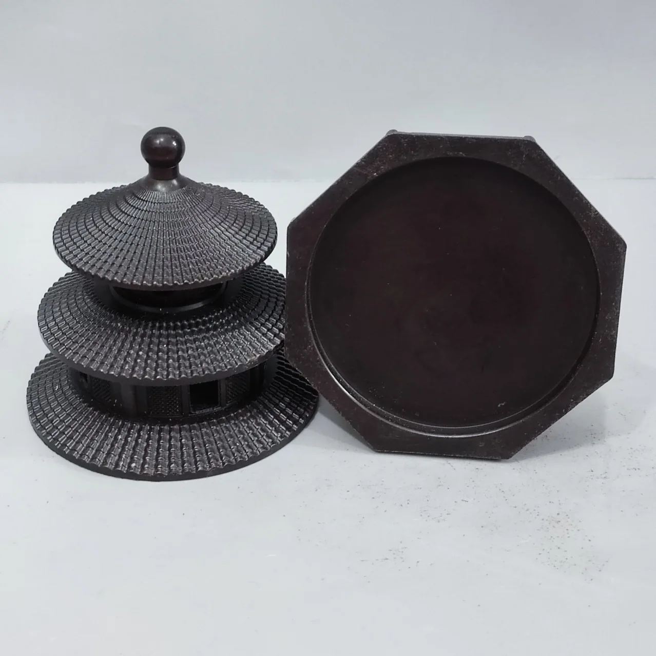 Seiko bronze, play collection, Temple of Heaven tower furnace, aromatherapy stove ornaments, home crafts decorative ornaments