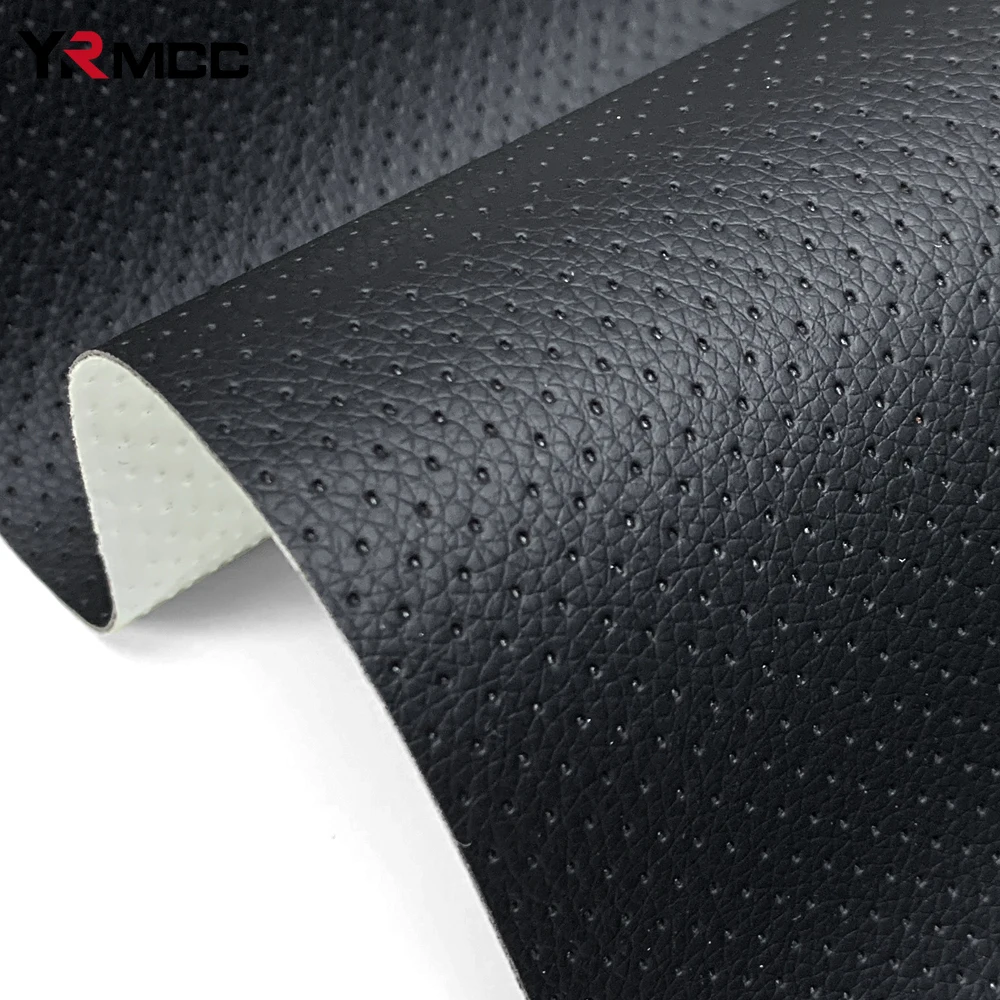 Car Stickers Self Adhesive Breathable Leather Sticker PU Leather Patch Car Seat Sofa Bag Perforated Leather Repair for Cars Home