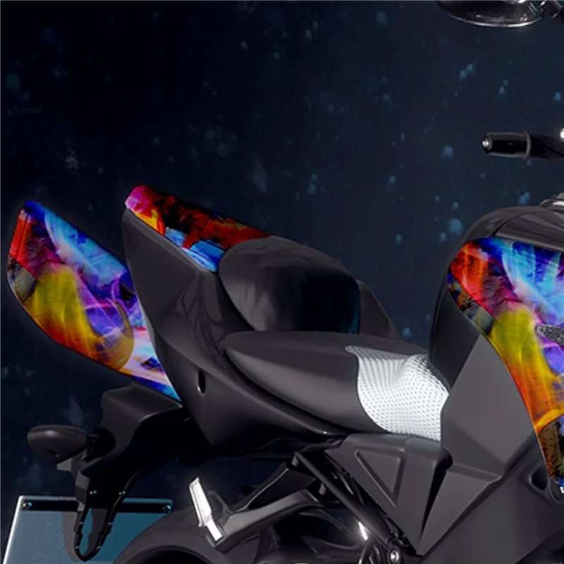 N93R 3X قوس قزح اللهب الهيدروغرافية فيلم نقل المياه الطباعة فيلم هيدرو Dip فيلم 50 سنتيمتر x 100 سنتيمتر