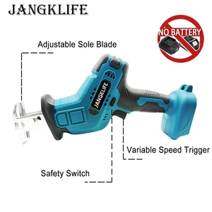 18V Wireless Alternative Sierra Adjustable Speed Wood and Metal Metal Metal Metal 18V (without battery) 11 Main Sales Serra Tico Eletrica - №7