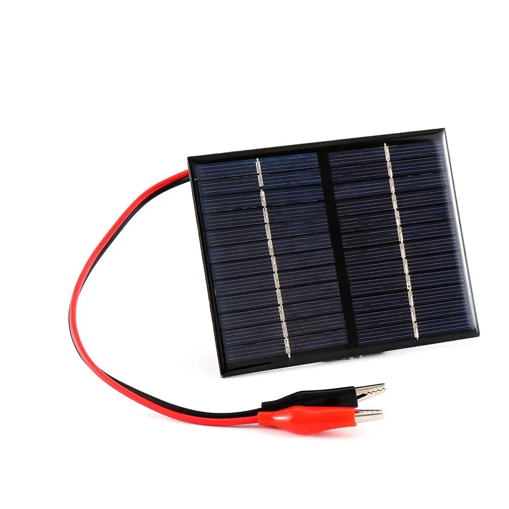 

12V Power with Clip Battery Panels Solar Panel Charger Modules