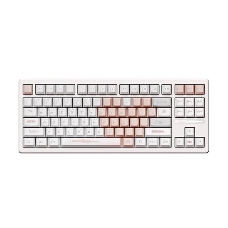 

VGN S87 Wireless Mechanical Gaming Keyboard Support three models connectivity gaming keyboard