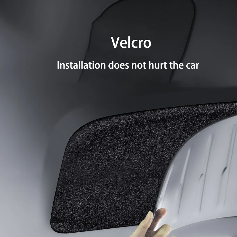 For Tesla Model Y Rear Trunk ABS Protective Pad Antidirty Pad Trunk Hidden Shock Scratch Mat Tailgate Protective Mats Accessorie