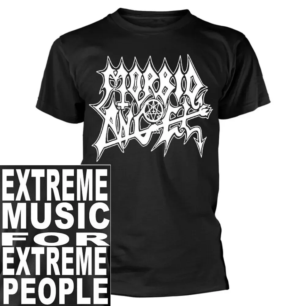 Morbid Angel Extreme Music Logo T Shirt S M L XL XXL Death Metal Official long or short sleeves