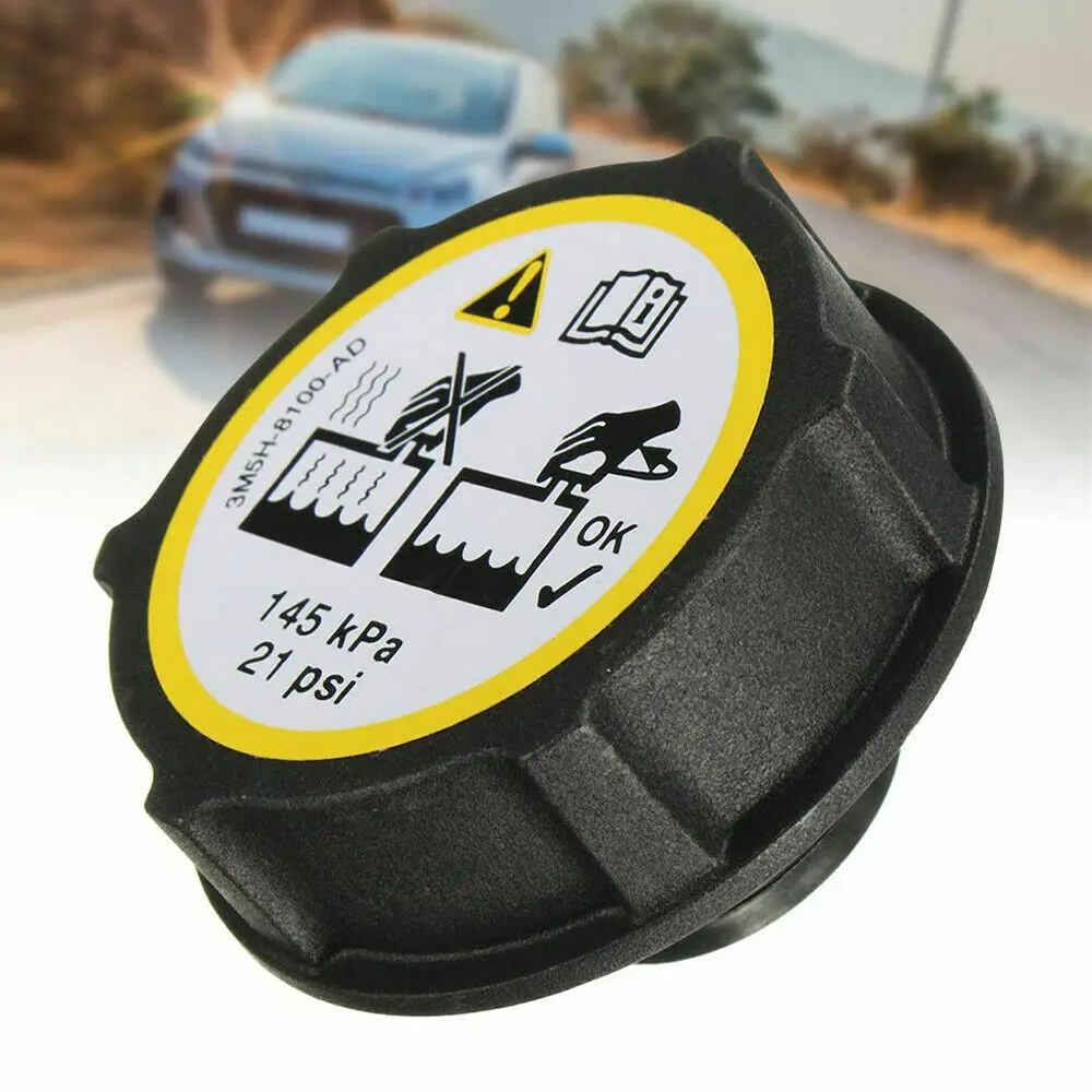 

1pc Auto Cooling System Radiator Expansion Water Tank Cap Fits Ford Fiesta MK6 Focus Mondeo C-Max Car Water Tank Cover Car Parts