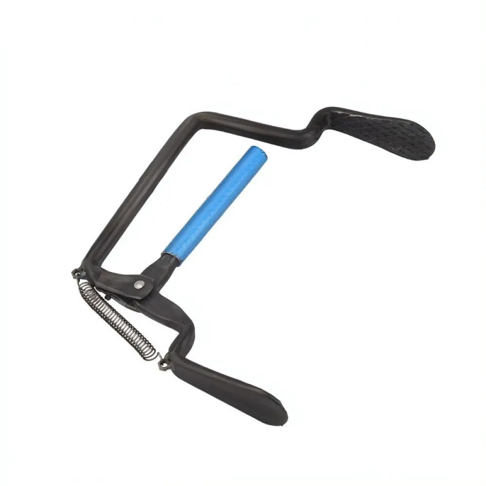 Durable Manual Brick Tongs Adjustable Carbon Steel Masonry Tool Hand Held Gripper For Heavy Block Handling Duty